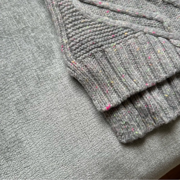 Gray with Neon Tweed Sweater - Size XS - Picture 3 of 7